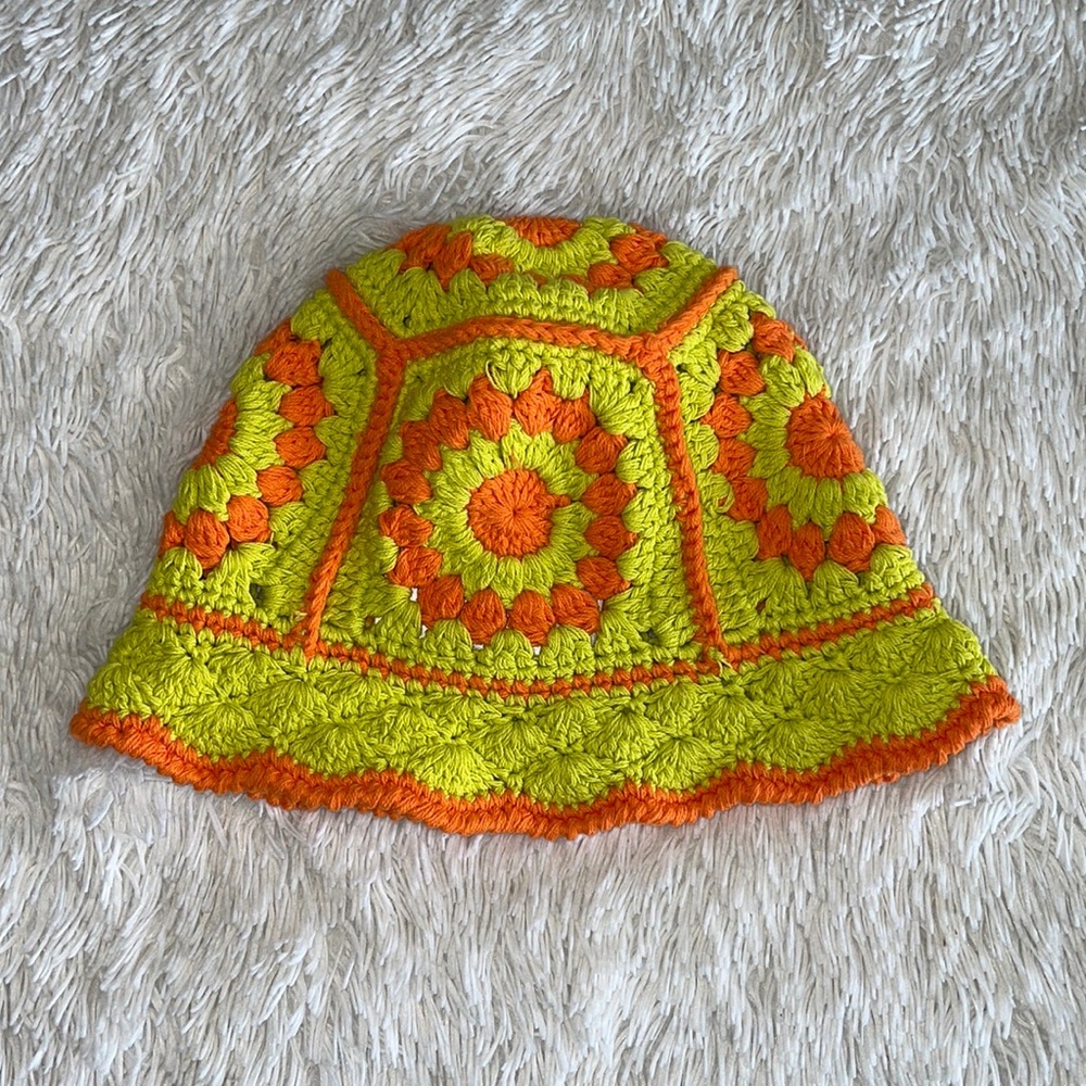 Urban Outfitters Crochet Boho Hat